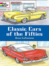 Classic Cars of the Fifties Coloring Book (Dover Planes Trains Automobiles Coloring) Dover Publications