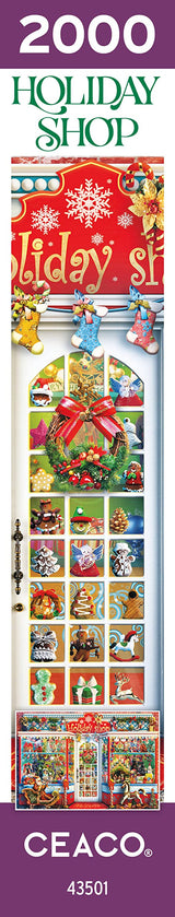 Ceaco - Holiday - Holiday Shop - 2000 Piece Jigsaw Puzzle Ceaco