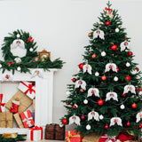 36 Pieces Angel Feather Wings Ornament Sublimation Ornament Blanks Set White Angel Wings for Crafts Round Hanging Sublimation Blanks Bulk for Tree Decor Party Decorations DIY Craft BBTO