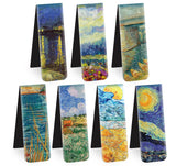 Magnetic Bookmarks 14Pcs Book Mark 3.1’‘ Page Magnetic Markers with Magnet Book Markers Page Clip for Students Teachers School Home Office Reading Supplies ABSOFINE