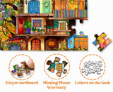 Tree House Puzzles for Adults 1000 Pieces, Fantasy Tree of Life Jigsaw Puzzles, Plant Challenging Hard Puzzles as Nature Decor PPuzzling