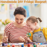 50 Pcs Sublimation Magnets Blank 3x3 Inch Personalized Fridge Refrigerator Magnets Blanks DIY Sublimation Refrigerator Magnet Bulk Round Sublimation Magnets for Kitchen Decorative Fridge Magnets Blank ZhouBoat