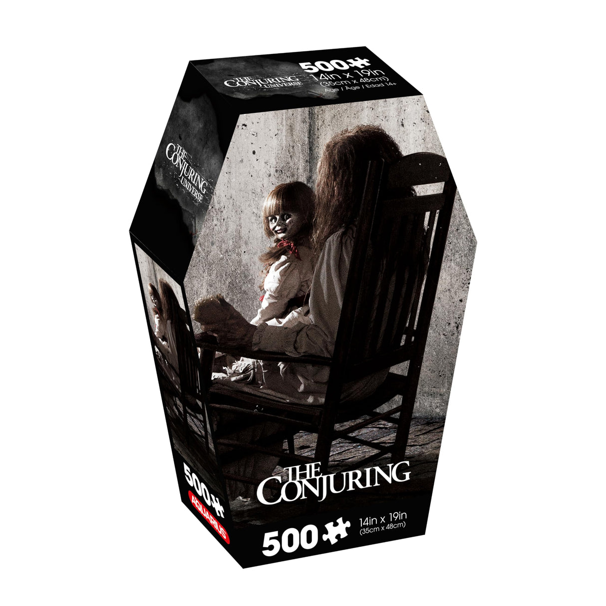 AQUARIUS The Conjuring 500pc Puzzle (500 Piece Jigsaw Puzzle) - Glare Free - Precision Fit - Officially Licensed The Conjuring Movie Merchandise & Collectibles - 14x19 Inches AQUARIUS