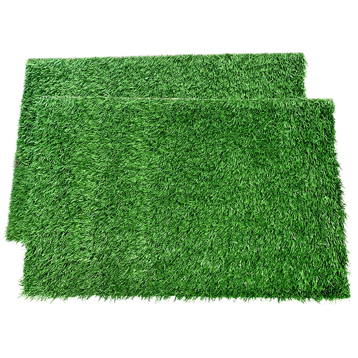 LOOBANI Dog Grass Pee Pads, Artificial Dog Grass Pads for Potty Tray, Fake Grass for Dogs to Pee On, Outdoor Indoor Pee Grass for Dog Potty (18*23 inch) LOOBANI