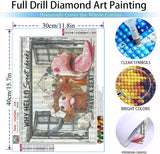 MOMDEDP Highland Cow Diamond Painting Kits for Adults - 5D Cow Diamond Art Kits for Beginners, DIY Cow Diamond Art Painting Crafts Funny Cow for Decor Home Walls Gifts 12X16Inch MOMDEDP