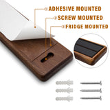 HOSHANHO Magnetic Knife Strips, Magnetic Knife Holder for Wall 16 Inch, Acacia Wood Knife Magnetic Strip Use as Knife Bar, Knife Holder for Kitchen Utensil Organizer HOSHANHO