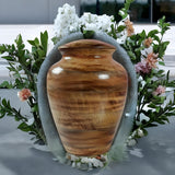 Cremation Memorial Urns for Human Ashes Adult Male Female Urns Box and Casket for Ashes Men Women Child Large Burial Funeral Urns for Ashes (A) Emporium Crafts