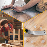 Konvixon 4-Piece Miter Box and Saw Set, 12-Inch Mitre Box with 3 Mitre Saws for Precise Miter and Bevel Cuts, Miter Box with Saw Included for Woodworking, Crafting and Carpentry Konvixon