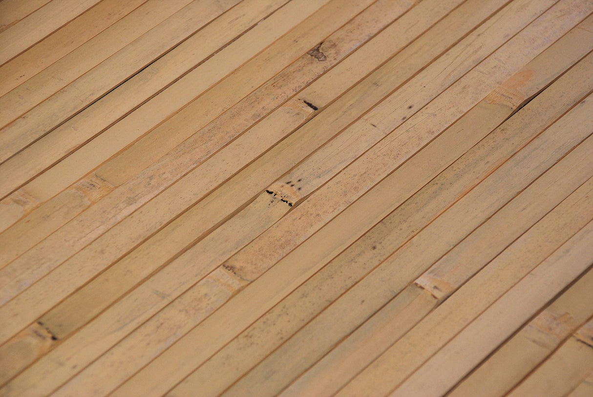 amaZulu Inc. Natural Bamboo Paneling - Flexible Wall Cladding Panels for Living Room Decor, Ceiling Tiles, and Outdoor Kitchens - Renewable Resource, Home Decor, 32 sq ft Coverage, Natural amaZulu Inc.