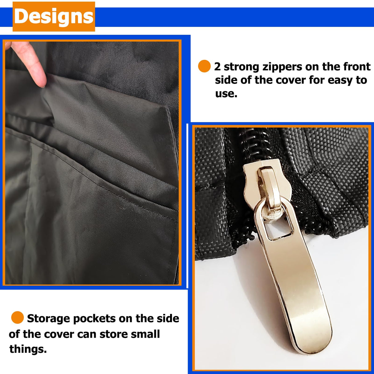 Dalema Waterproof Shelf Cover,600D Heavy Duty Dustproof Storage Wire Rack Covers,Outdoor Shelving Covers for Wire Shelves with Zipper 48''x18''x72'',Black,Cover Only Dalema