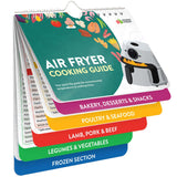 Air Fryer Cheat Sheet Magnets Cooking Guide Booklet - Air Fryer Cookbooks - Air Fryer Liners - Air Fryers Kitchen Gifts Gadgets 2024 - Air Fryer Accessories - Air Fryer Cooking Guide Airfryer Liners Momo & Nashi