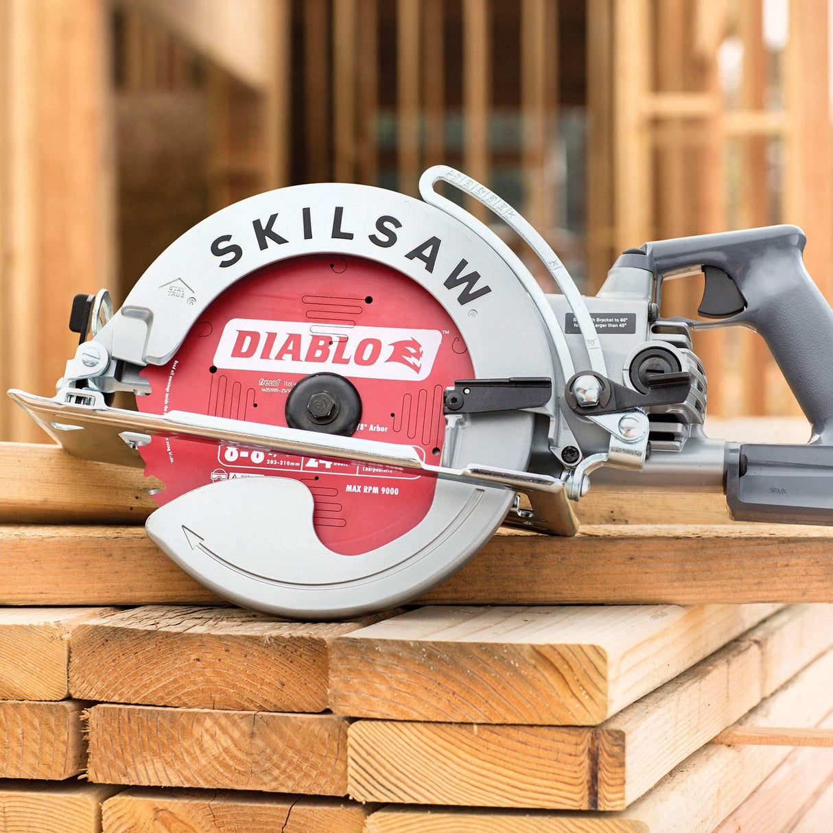 SKIL 8-1/4 In. Aluminum Worm Drive Skilsaw-SPT78W-22 Skil