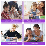 HEIBAGO Starry Night Cat Diamond Art Kits for Adults Beginners, 5D Diamond Painting Animal Kits, DIY Full Round Drill Diamond Dots Paintings Picture Gem Art Craft for Home Wall Decor 12x16 Inch HEIBAGO