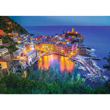 Trefl Vernazza at Dusk 2000 Piece Jigsaw Puzzle Red 38"x27" Print, DIY Puzzle, Creative Fun, Classic Puzzle for Adults and Children from 15 Years Old Trefl