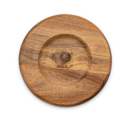 Wooden Plates Round Dinner Plates 6 Inch Acacia Wood Serving Tray Wooden Serving Platters for Home Decor, Food, Vegetables, Fruit, Charcuterie, Appetizer Serving Tray (Set of 4 Wooden Charger - WoodArtSupply