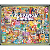 White Mountain Puzzles TV Families - 1000 Piece Jigsaw Puzzle White Mountain