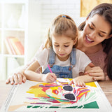 LETISH 5D Diamond Painting for Adults,DIY Diamond Painting Kits,Diamond Painting Kit Art for Wall Home Decor Arts Craft (Yellow Glasses) LETISH