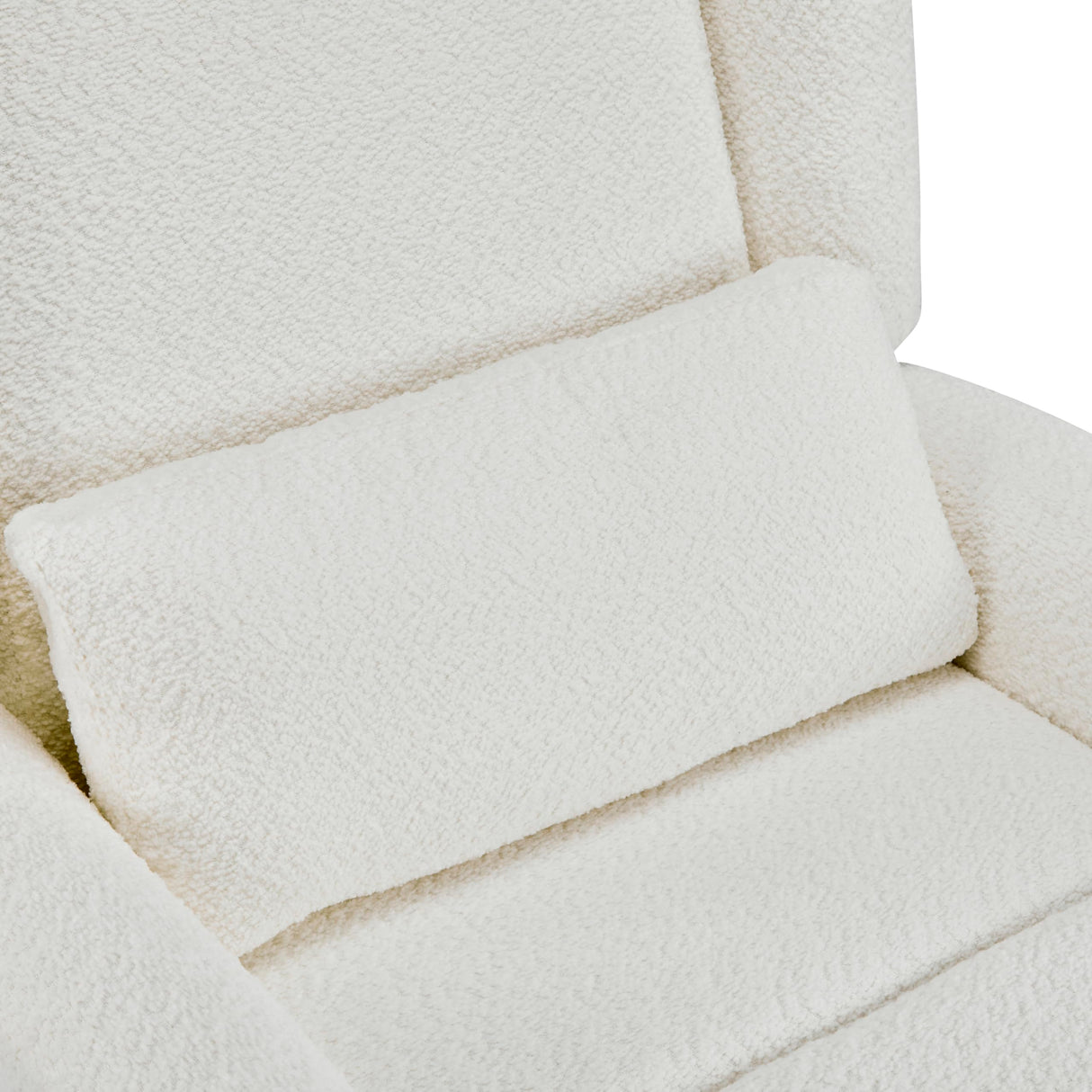 Christopher Knight Home Dolia Boucle Fabric Upholstered 360° Swivel Chair, Push-Back Power Recliner Chair, Iron Recliner Sofa with Rotation, Living Room Lounge Sofa, Adjustable Backrest, Beige+Gold Christopher Knight Home