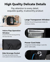 Creality Official 3D Printer Enclosure, Fireproof and Dustproof Tent Constant Temperature Protective Cover Compatible with Creality Ender 3/ Ender 3 V3 SE/Ender 3 V3 KE, 18.89”x 23.62” x28.34” Creality