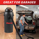 Shop-Vac 9522205 5 Gallon 5.5 Hangup Vacuum, Wet/Dry, Wall Mount, 5, Black Shop-Vac