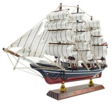 SAILINGSTORY Wooden Model Ship Clipper Cutty Sark 1/195 Scale Replica Ship Model Sailboat Decor Small HOME DECOR SAILINGSTORY