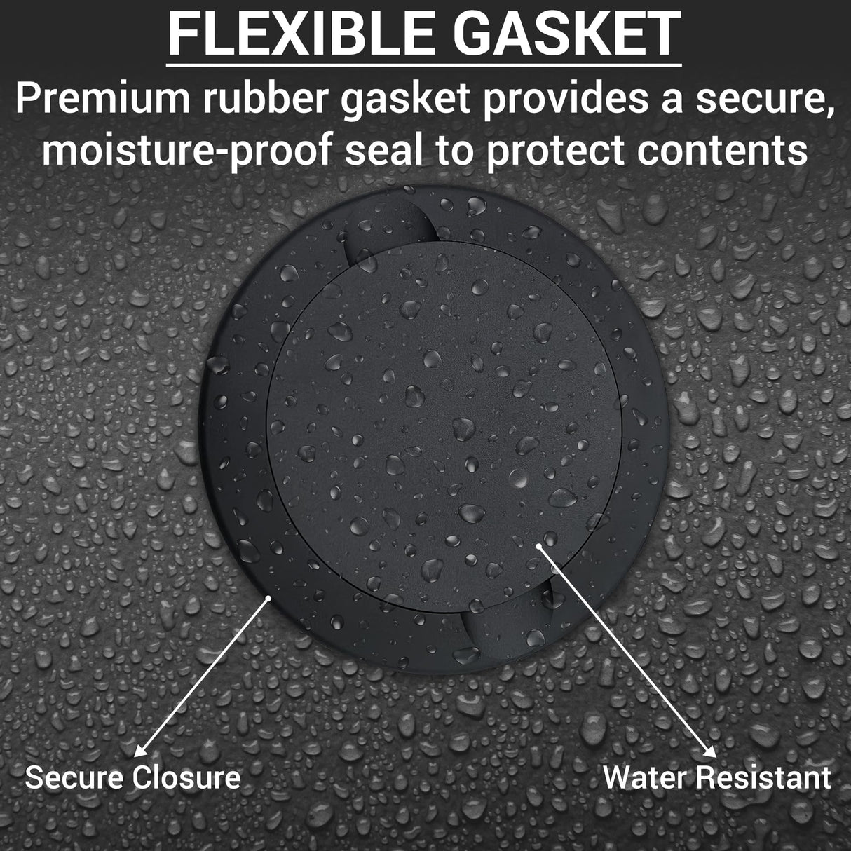 Matte Black Metal Zyn Pouch Container – Dual Compartment Storage Tin with Secure Lid Tharos Distribution