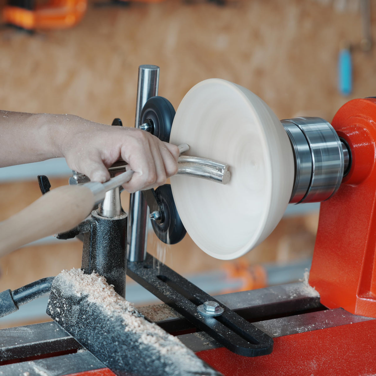 BMWOOD MC-FS6 Woodturning Steady Rest for Bowl Woodturning Lathe. BMWOOD