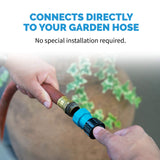 NewAir Outdoor Patio Misting Fan | 2-in-1 Outdoor Deck & Mister Fan | 5 Gentle Mist Nozzles | Outside Cooling Fan With 600 Square Foot Effective Range | Steel Construction NewAir