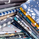 30 Pieces 10 x 10 Inches Fabric Printed Bundle Squares Floral Fabric Patchwork Sewing Quilting Bundles Assorted Pattern Cloth for DIY Scrapbook Craft Making Tatuo