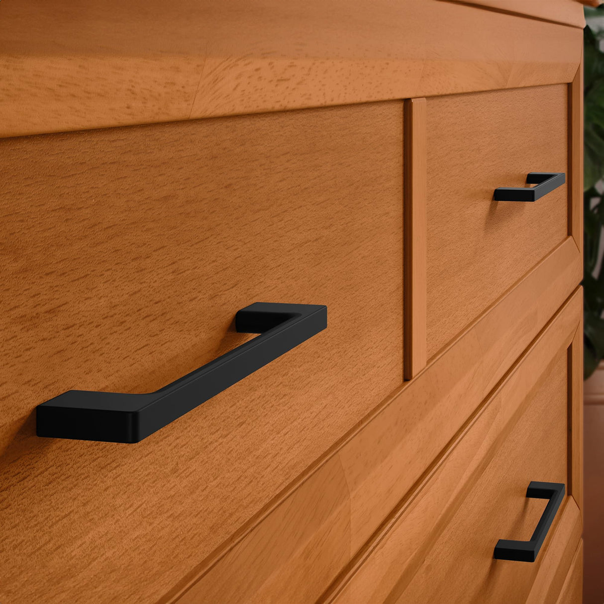 AFI, Santa Fe Queen Murphy Bed Chest with 6" Mattress & Built-in USB Charger, Light Toffee AFI