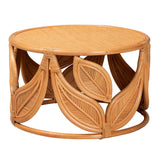 Bali & pari Raflesia Modern Bohemian Natural Rattan Coffee Table bali & pari