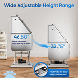 Flying Pig 50" Stainless Steel Professional Electric Lift Pet Grooming Tub Flying Pig Grooming