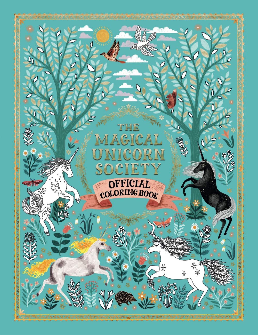 The Magical Unicorn Society Official Coloring Book