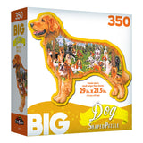 RoseArt - Big Shaped - Dog Park - 350XL Piece Jigsaw Puzzle for Adults RoseArt