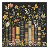 Paint by Numbers for Adult, Book Paint by Numbers Kit for Adults Beginners, DIY Book Acrylic Painting on Canvas for Home Wall Art Decor 16x16 Inch Mandun