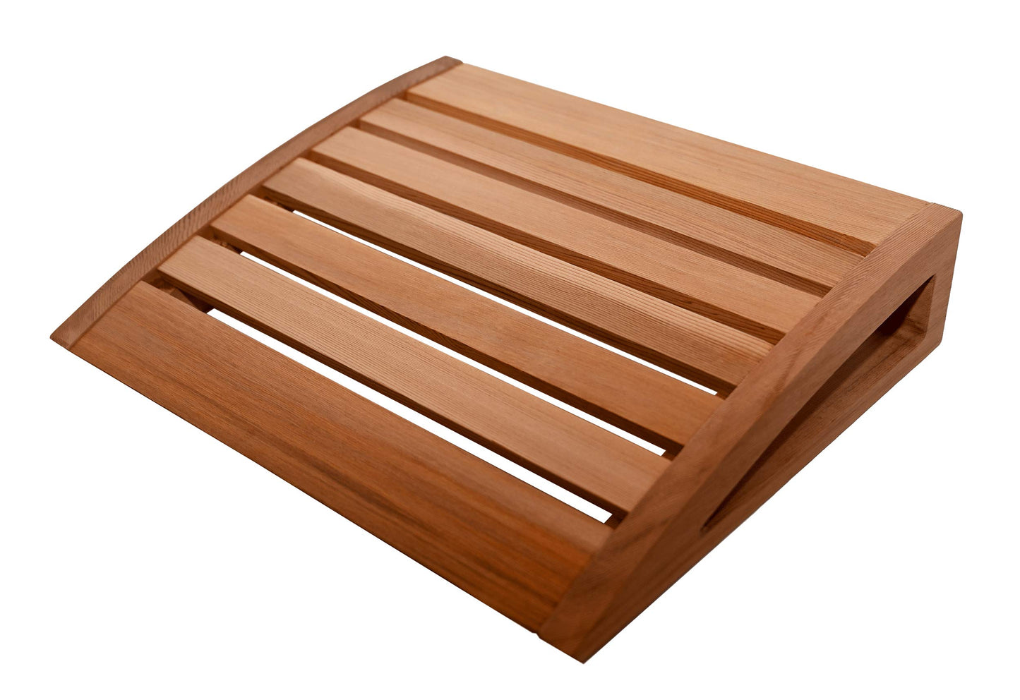 HSE Cedar Modern Sauna Headrest (1, Red Cedar) - WoodArtSupply