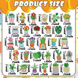 Remuuly 30 Pcs Diamond Painting Magnets Summer Diamond Art Magnet Kits for Adults Spring Flower Animal Cupcake 5D Rhinestones Refrigerator Magnetic Stickers for Fridge DIY Crafts Gifts(Spring) Remuuly