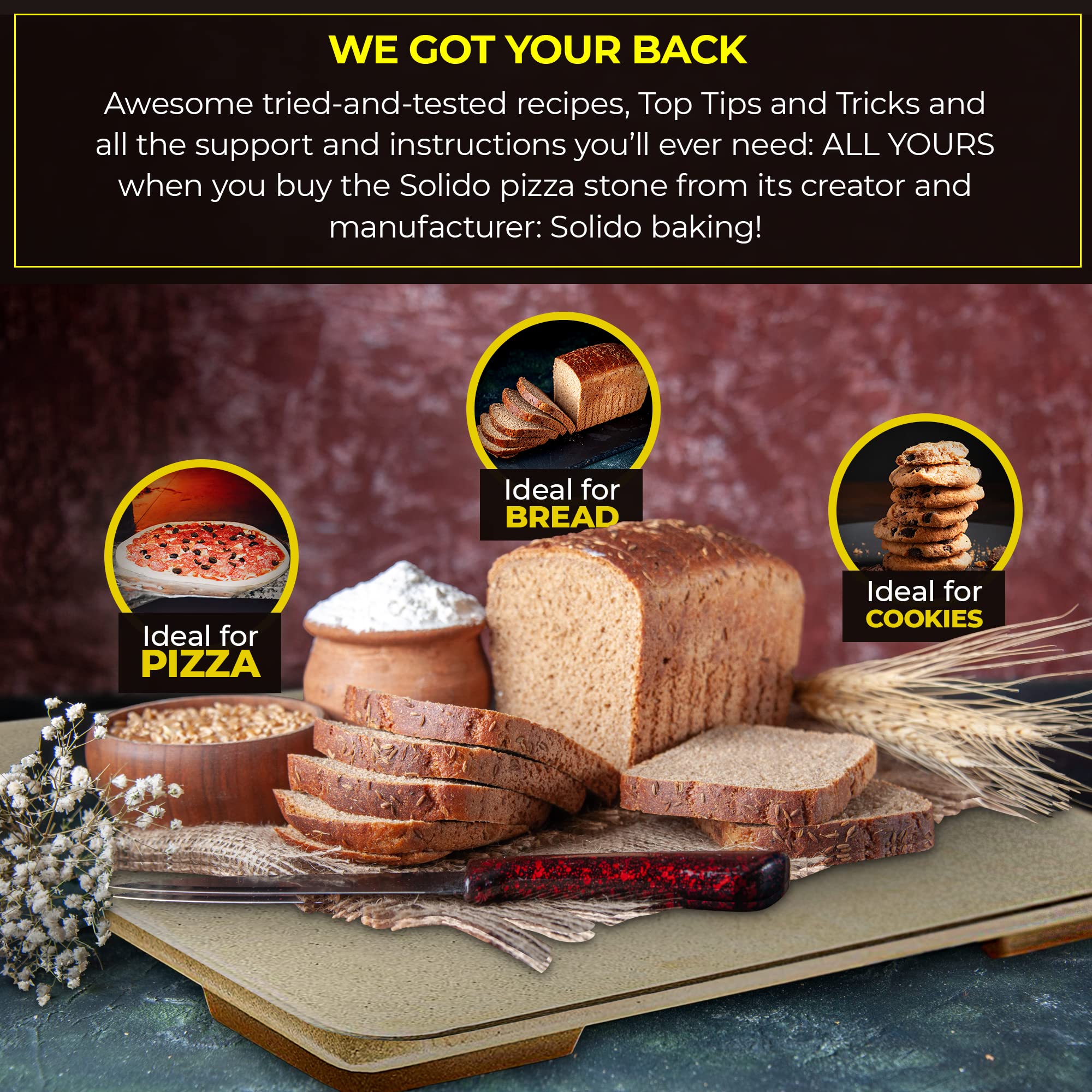 Pizza Baking Stone - Thumbnail 4