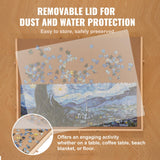 VEVOR 1000 Piece Puzzle Board with 6 Drawers and Cover, 29"x21.6" Rotating Wooden Jigsaw Puzzle Plateau, Portable Puzzle Accessories for Adults, Puzzle Organizer & Puzzle Storage System, Gift for Mom VEVOR