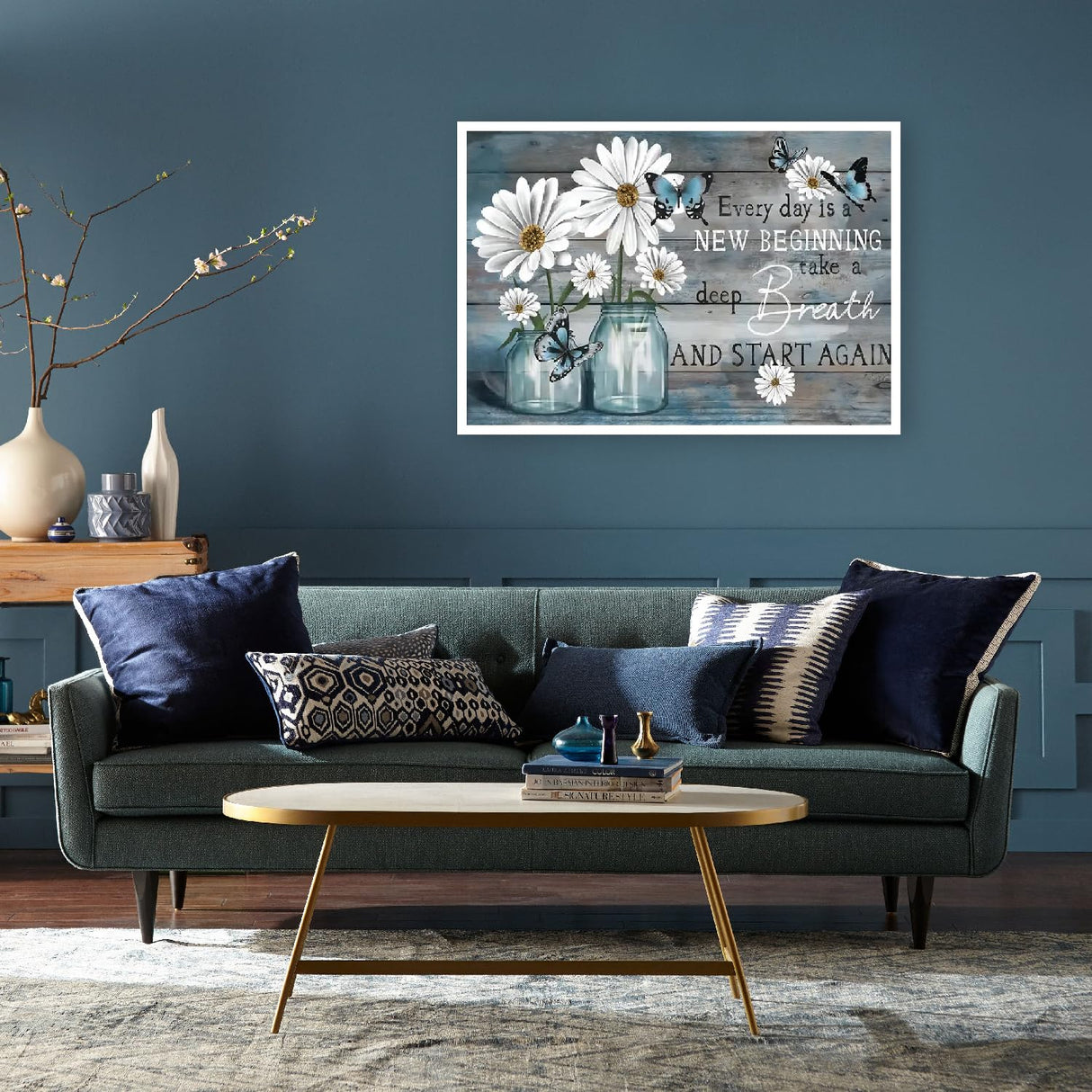 BOHADIY Daisy Diamond Painting Kits for Adults Diamond Art Kits for Adults Beginner, Inspirational DIY Full Drill Diamond Dots Paintings with Diamonds 5D Gem Art and Crafts Home Wall Decor Bottle BOHADIY