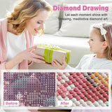 EOBROMD Diamond Art Painting Kits, Full Drill Dream Castle Diamond Paintings for Adults Beginners DIY Paint Picture with Diamonds Pictures Gem Art for Home Wall Art Decor 12x16inch EOBROMD