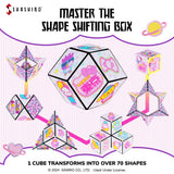 SHASHIBO Hello Kitty & Friends Shape Shifting Box - Award - Winning,Patented Magnetic Puzzle Cube w/ 36 Rare Earth Magnets - Fidget Toys for Adults & Kids 8+, Transform Into Over 70 Shape (Kawaii) Shashibo