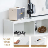 Tangkula 8-Cube 3-Tier Open Storage Bookcase in White - Modern Multipurpose Display for Home and Office Tangkula