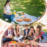 Roshtia 16 Pack Acacia Wood Cutting Board with Handle Thick Round Charcuterie Boards 2 Size Acacia Chopping Boards for Serving Cheese Pizza Bread Platter Baking Wooden Wall Carving Decor Roshtia