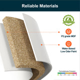 RoyalCraft Vanity Desk and Dresser Combo, 67" L Extendable Big Makeup Vainty with 6 Drawer Dresser and 3 Side Shelves, Wood Corner Vanity for Bedroom, Dressing Table for Women Girlfriend, White RoyalCraft