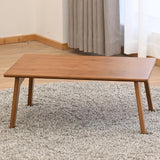 JIKUGO Foldable Bamboo Small Table - Bamboo Foldable Floor Desk, Folding Coffee Table No Assembly Required, for The Floating Window, Tatami, Tea Room, Balcony, Living Room, Outdoor JIKUGO