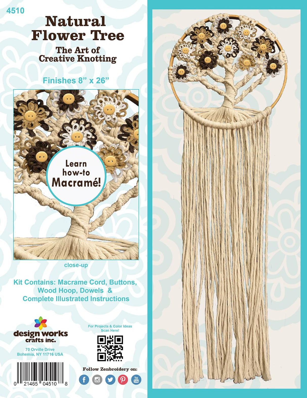 Natural Tree Macrame Kit DesignWorks Ink