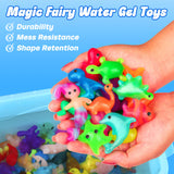 Mocoosy 20 Colors Magic Water Gel Kit for Kids, Aqua Fairy Water Elf Toy Kit with 20 Magic Gels & 16 Squishy Maker Molds, Squishy Making Kit Water Pets DIY STEM Toy Crafts Gifts for Boys Girls Mocoosy