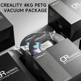 CREALITY PETG Filament 1.75mm 3D Printer Filament Bundle, 4kg (8.8lb) Neatly Wound Spool, Dimensional Accuracy ±0.03mm, 2024 Latest Batch, Fit for Most FDM 3D Printers, Black (4-Pack) Creality