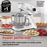 Instant Pot Instant Stand Mixer Pro,600W 10-Speed Electric Mixer with Digital Interface,7.4-Qt Stainless Steel Bowl,Dishwasher Safe Whisk,Dough Hook and Mixing Paddle,Pearl Instant Pot